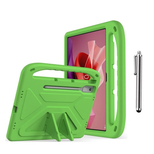 레노버 샤오신 패드 프로 12.7인치 P12 QHD 에바폼 케이스 커버 탭 Xiaoxin Pad Pro 케이스나라, 그린