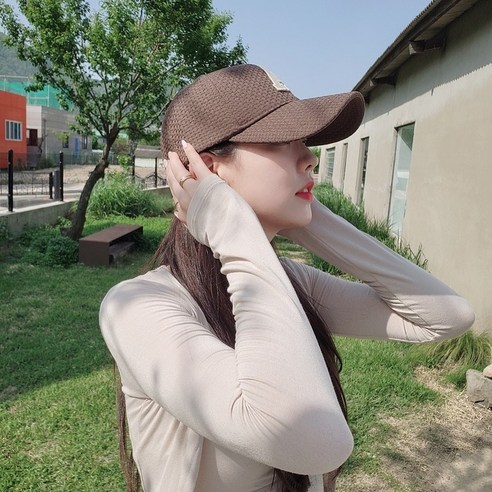 느와드코코 에이 엠보 자수 남녀공용 볼캡 모자
