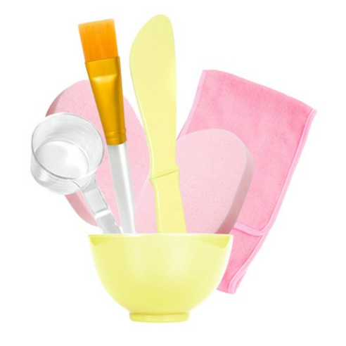 메디플라워 팩도구 6종세트, 혼합색상, 1세트