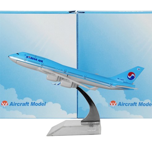 다이캐스트 모형항공기 16cm 모형비행기, A747-Korean