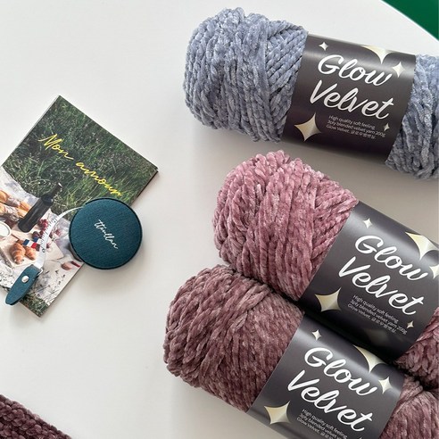 글로우벨벳실로 겨울 감성을 담은 특별한 작품을 완성하세요