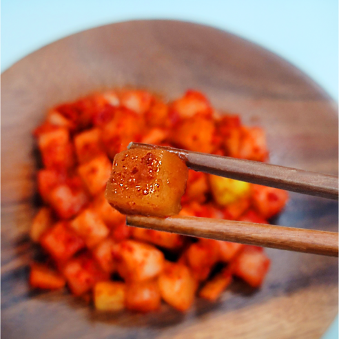 입안 가득 퍼지는 시원함, 제주 무로 담근 미니 깍두기 10kg 업소용 솔직 담백 후기 미니깍두기