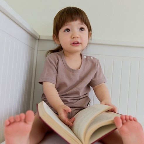 땀 많은 아이에게 쾌적한 여름을 선물하는 아이숲 모달메쉬 실내복