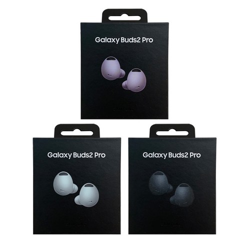 삼성전자 갤럭시버즈2프로 블루투스 무선이어폰 생활방수 노이즈캔슬링 Galaxy buds2 pro, 보라퍼플