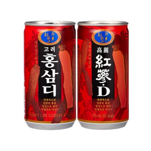 고려홍삼디 175ml X 60캔, 120개 Best Top5