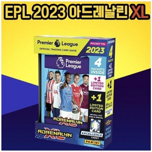 파니니 축구카드 EPL 2023 아드레날린XL 포켓틴