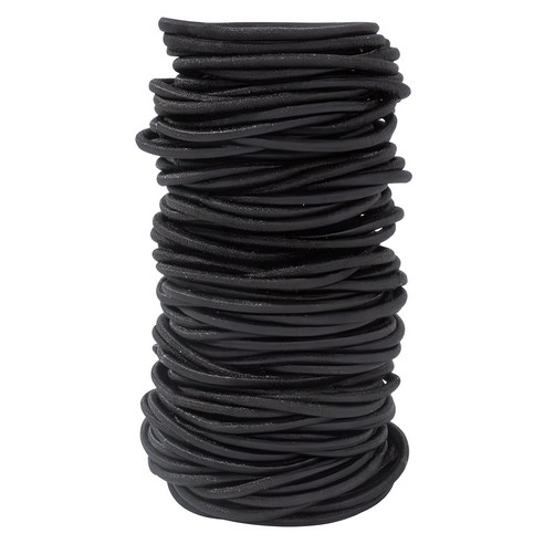 키에 고무줄 헤어밴드 간편보관 무지 짱짱한 대용량 머리끈 100P 2mm