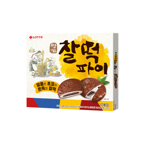 롯데웰푸드 명가찰떡파이 오리지날 350g, 1개