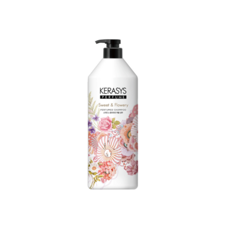 케라시스 퍼퓸샴푸 스위트 앤 플라워리향, 1L, 3개