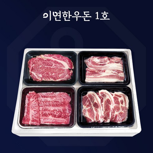 이연한우 한우돈 선물 세트 1호, 800g, 1개