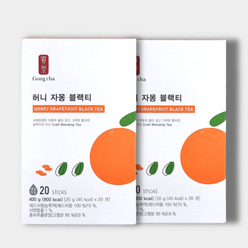 공차 허니자몽블랙티