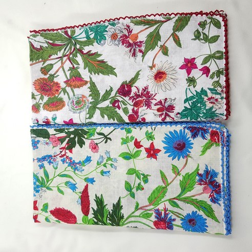 플라워 레이스의 매력과 편안한 촉감을 갖춘 다목적 액세서리