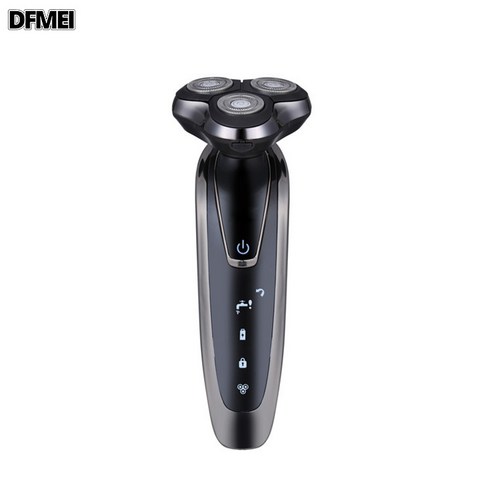 DFMEI 남성 멀티 구레나룻 충전식 스마트 삼두 워싱 면도기 전자동, 표준배치