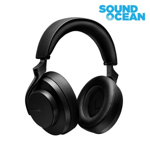 슈어 블루투스 헤드폰, 블랙, AONIC 50 GEN2