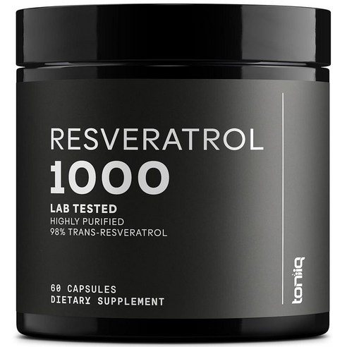 Toniiq 토니크 레스베라트롤 1000mg 캡슐 60정