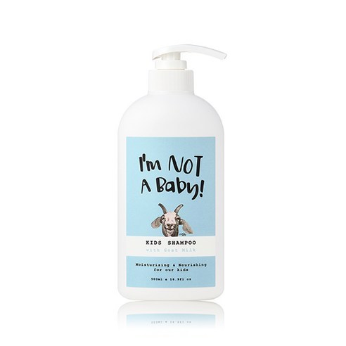 아임낫어베이비 고트밀크 키즈 샴푸, 500ml, 1개