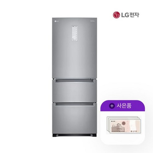 김치냉장고  LG전자 렌탈 LG 디오스 김치톡톡 스탠드 327L 샤이니퓨어 K332SS141 월46500원 5년약정 -인증