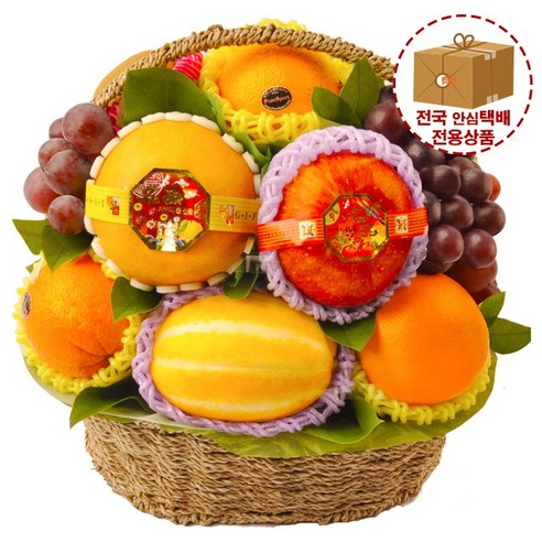 과일OK&엘린플라워 과일바구니(전국당일배송)예단이바지 명절과일선물 출산) - 과일바구니 | 쿠팡