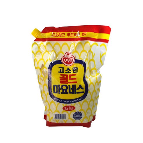 (무)오뚜기 골드마요네스 스파우트팩3.2kgX3개, 3200g, 3개