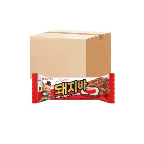 롯데푸드 돼지바 아이스크림 40개입