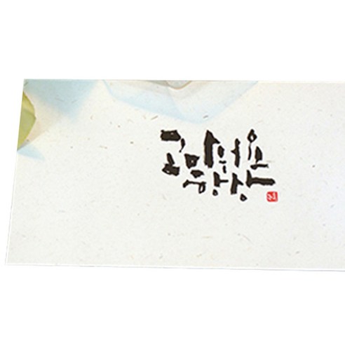 봄비숲 캘리그라피 용돈봉투 30매 1종 세트, 4. 고마워요 항상