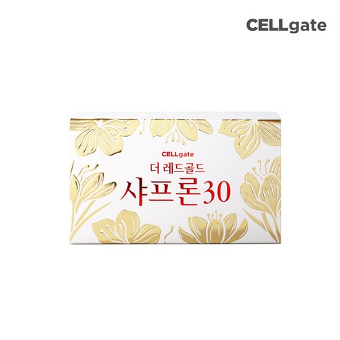 셀게이트 더 레드골드 샤프론30 1.5g x 28포, 1박스, 28회분