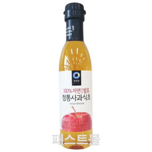 청정원 정통 사과 식초, 470ml, 1개