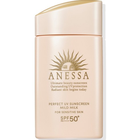 아넷사 마일드 밀크 선스크린 SPF50+ PA++++, 60ml, 1개