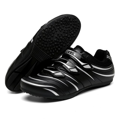 NEENCA 국제 자전거 신발 산악 페달 신발 자전거 플랫 페달 신발 클리트, 38, 러버솔 블랙