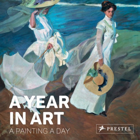(영문도서) A Year in Art: A Painting a Day Hardcover, Prestel Publishing, English, 9783791389110
