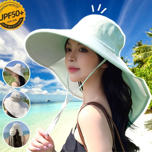 네이처플랙스 챙넓은 모자 자외선차단 아쿠아 플랩캡