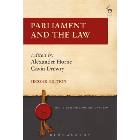 Parliament and the Law Paperback, Hart Publishing