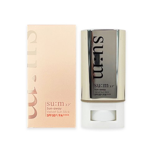 숨37도 선어웨이 벨벳 선스틱 SPF50+ PA++++, 18g, 1개