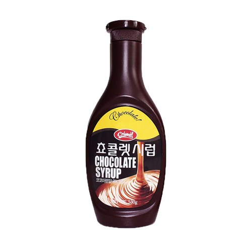 서강 초코시럽 530g X 10개/빙수초콜렛시럽 토핑 커피초코, 4개