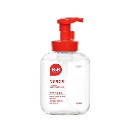 비앤비 거품형 용기 젖병세정제, 450ml, 8개