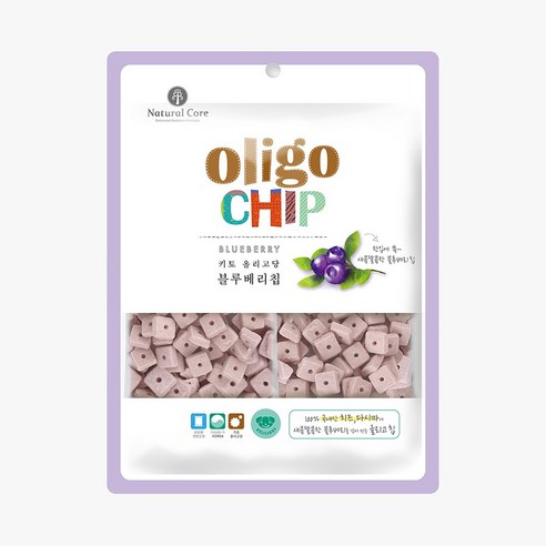 네츄럴코어 올리고칩 블루베리: 건강과 행복을 위한 반려견의 선택