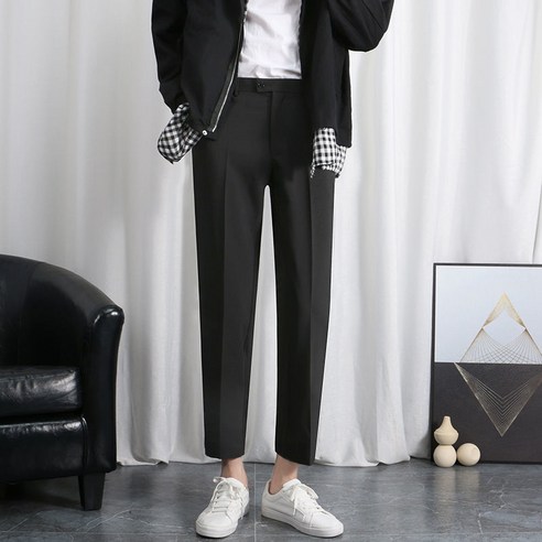 두꺼운 바지 남성 캐주얼 정장