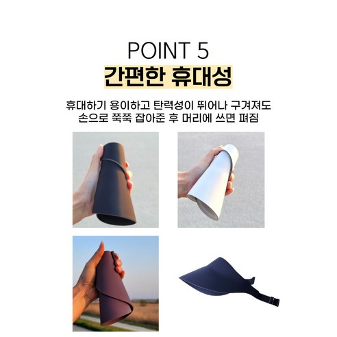 어썸네이처 챙넓은 창넓은 골프 썬캡: 완벽한 일광 차단을 위한 최상의 선택