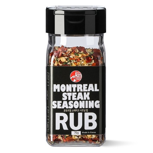 아이엠소스 몬트리얼 스테이크시즈닝 럽 70g 캠핑필수시즈닝 (당일발송보장), 1개