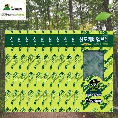 산도깨비 산도깨비멤브렌, 10개, 휘튼치드향