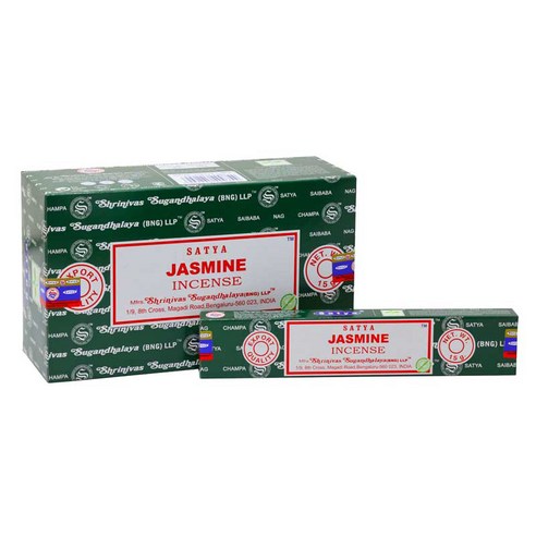 사티아 나그참파 인센스 스틱 15g x 12p 180g, 자스민
