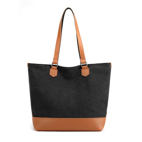KORELAN 캔버스 가방 여성용 가방 뉴 패션 베스트 여성 핸드백 숄더백 색상 충돌 대용량 캐주얼 가방
