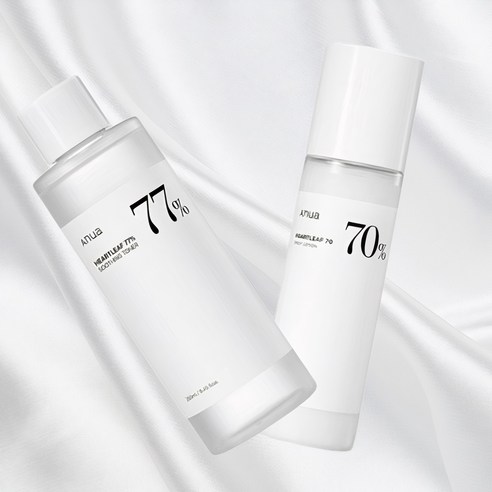 아누아 어성초 77 토너 250ml + 릴리프 로션 200ml, 1세트