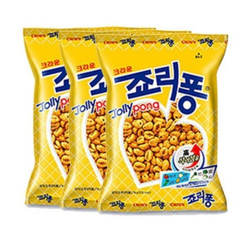 죠리퐁 74g 3개 봉지 과자 맛있는 바삭한 안주 스낵