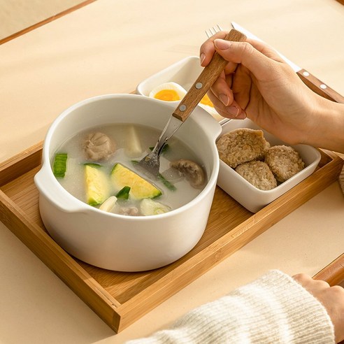 혼밥의 품격을 높이는 감성 1인 식기 세트