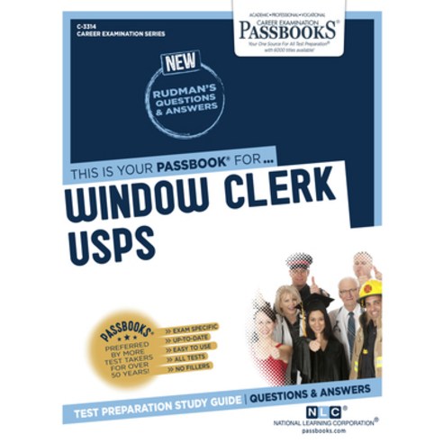 Window Clerk (Usps) Volume 3314 Paperback, Passbooks, English, 9781731833143