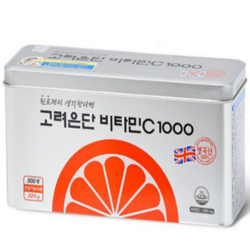 고려은단비타민C1000mg 300정 쇼핑백포함 비타민씨, 1개, 300개