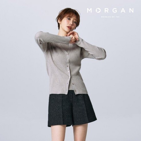 [24SS 최신상] MORGAN 트위드 숏팬츠