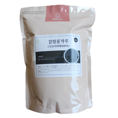 태영농산 국산100% 검정콩가루 1kg, 1개