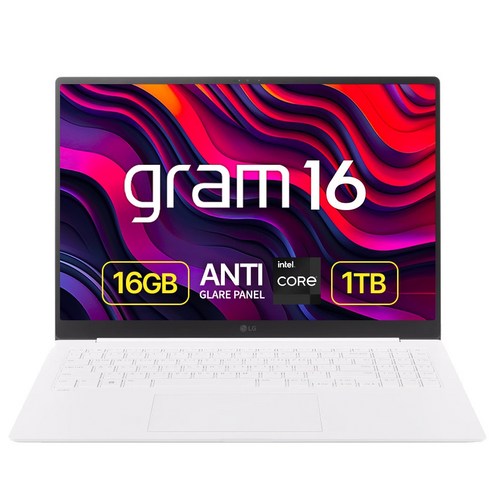 LG전자 2023 그램 16 코어i5 인텔 13세대, 스노우 화이트, 1TB, 16GB, Free DOS, 16ZD90RU-GX56K